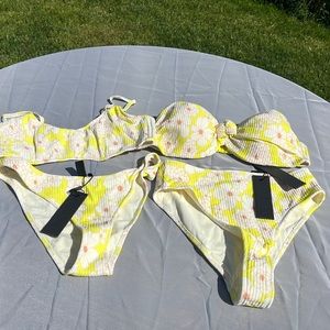 NWT TRIANGL BIKINI SET OF 2